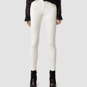 All Saints White Skinny Jeans | Grace | Size 26